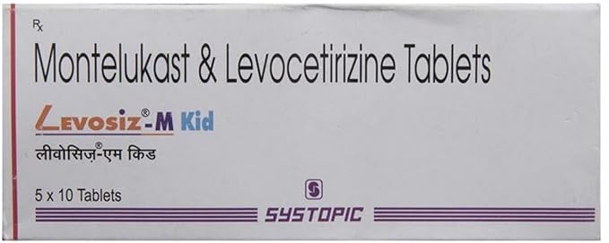 Levosiz M Kid Strip Of 10 Tablets